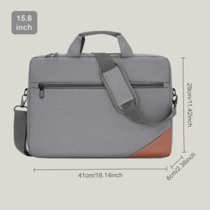 15.6 Inch Laptop Bag Waterproof Business Shoulder Bag for Man Laptop Case 15.6 Inch
