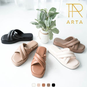 PROMO!!! PVN Yumi Sandal Tali Wanita 122 Sandal Gunung Korea Slip On Karet