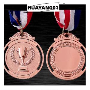 HUAYANG01 [HOT FASHION] Marathon Medal Medal Trophy Medal Winner Reward Encouragement Badge Badge Outdoor Competition Award