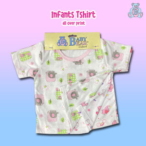 Infants Tshirt All Over Print Baby Clothes 3in1