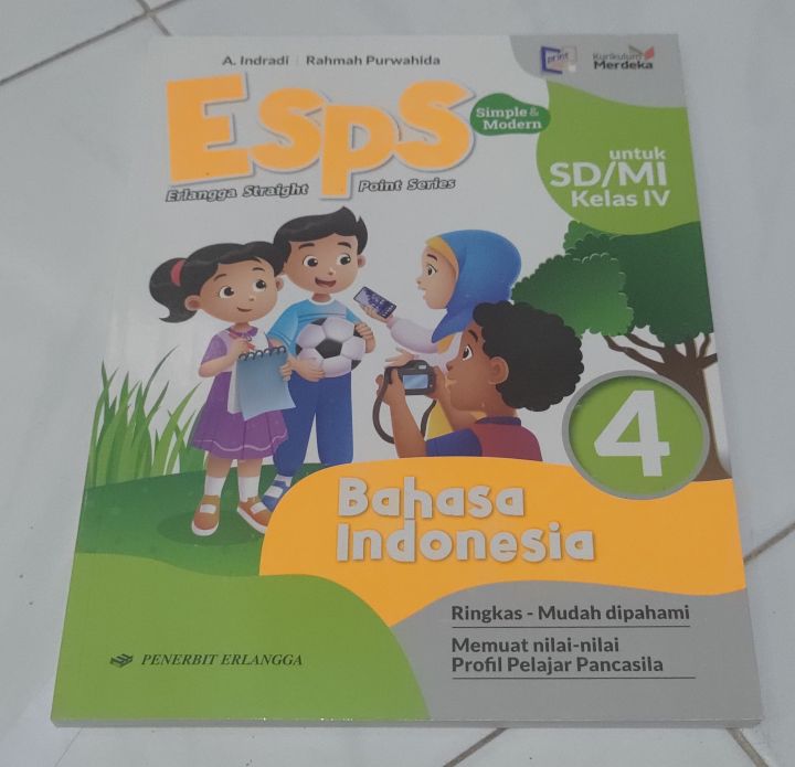 Buku ESPS Bahasa Indonesia Kelas 4 Dan Kelas 5 SD Kurikulum Merdeka ...