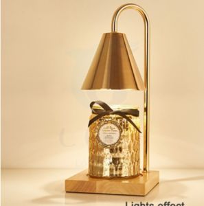 LR* Aromatherapy Electric Candle Warmer Lamp White Candle Warmer Lamp Retractable Stepless Dimming Candle Warmer Lamp With Timer Nordic Simple Wind Wax Lamp Retractable INS Aromatherapy Desk Lamp Scented Bedside Lamp For Bedroom With 2 Free Halogen Bulbs