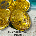 Pin Korpri Oval Tumpuk Pin ASN Pin PNS Pin Korpri Tumpuk Gerigi. 