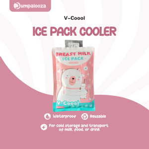 V-COOOL Reusable Ice Gel Pack Cooler for Nursing Cooler Bag