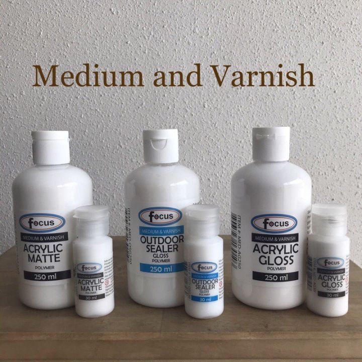 Focus Medium & Varnish Sealer