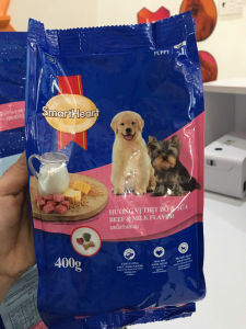 Thức ăn Hạt Smartheart dành cho chó con chó trưởng thành gói 400g