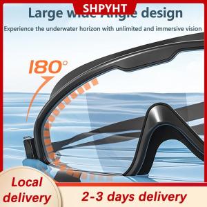 [COD] SHPYHT Local delivery Ship within 24 hours 2025 Large Frame Swimming Goggles For Kids High Quality Antifog Swim Glasses Waterproof HD Swim Eyewear Swim Equipment
