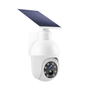 Simulated Surveillance Camera Street Light Solar Dummy Security Camera Led Light Waterproof Auto Tracking Safety Camera With Light