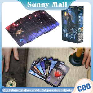 78 Cards Tarot Witch Oracle Cards Deck Future Fate Cards Classic Tarot English Version