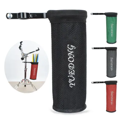 Colour Drum Stick Holder Clip-on Stand Drumstick Barrel Bags