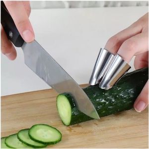 Pelindung Jari/ Pengaman Jari dan Pengupas Kacang dari Pisau Bahan Stainless