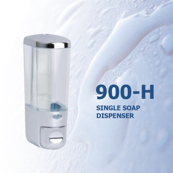 H Single Soap Dispenser, easy to install, soft button dispense Lazada PH