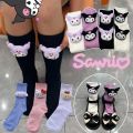 Sanrio Hello Kitty Kuromi Cinnamoroll Children Dolls Socks Pompompurin New Cartoon Student Stockings Cute Girls Home Warm Socks. 