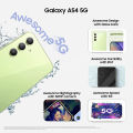 Samsung Galaxy A54 5G Smartphone Dual Sim 8GB + 128GB / 256GB Exynos 1380 6.4” FHD+ AMOLED Display 120Hz Refresh Rate 50MP Rear Camera 5000mAh Battery. 