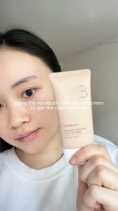 Kem Chống Nắng Nâng Tone Numbuzin No.3 Porcelain Base-Skip Tone Up Beige Spf 50+ Pa++++