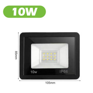OOKAS LED Flood light IP66 Outside Waterproof Spotlight Daylight Outdoor Lighting10W 20W 30W 50W 100W 200W 300W 500W for Garden Street Wall For Home Yard Garden Flood Security Lamps Playground Basketball Court Patio Yard