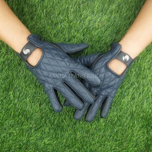 Sarung Tangan Motor Kulit Sporty Leathershopkanzia Kombinasi