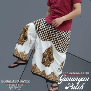 Sarung Celana Batik Laki-laki dewasa Katun Halus Premium All Size