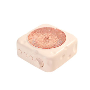 Portable Wave Projection Light Bluetooth Speaker RGB Atmosphere Light Hifi Audio System Wireless MP3 Music Player Birthday Gift