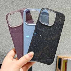 IMD Bling Gradient Phone Case For iPhone 11 13 15 12 14 16 Pro Max Plus Simple Candy Color Shockproof Back Cover