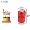 Bộ 3 hũ thủy tinh nắp gỗ đựng gia vị có nắp muỗng Hobby Home Decor VTD. 