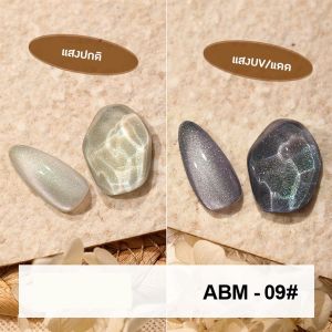 สีเจล AS สีลูกแก้วเปลี่ยนสี มาใหม่ล่าสุด ABM 01-09สี