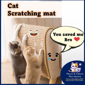P&C Anti Slip Cat Scratching Mat Cat Scratcher Sofa Scratch Guard Mat Pet Cat Scratching Tikar Penggaruk Kucing 猫刮垫子防刮垫子