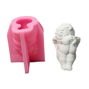 แม่พิมพ์ซิลิโคนรูปแกะสลักเด็กน้อยสบู่ทำมืองานฝีมือศิลปะแม่พิมพ์ซิลิโคนยิปซั่ม