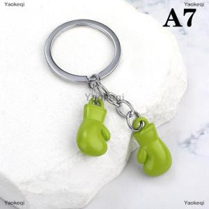 [COD] Yaokeqi Unique Boxing Gloves Key Chain Simulation Fitness Equipment Pendant Personalized Keyring For Men Women Couple Car Keys Pendant