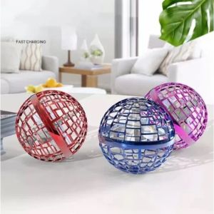 Drone Bola Terbang UFO Ajaib - Boomerang Gasing Bola Terbang - FlyNova Flying Spinner Toys LED -SC