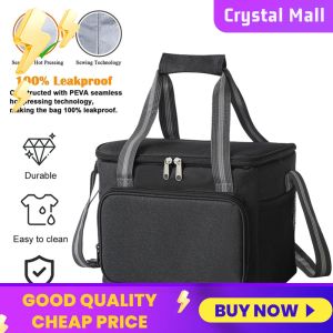 COD [Free Shipping] Foldable Insulated Lunch Bag with Adjustable Strap Cooler Bag for Men Women Lightweight Food Storage Bag