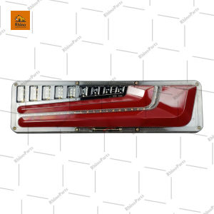 ไฟท้าย 24V LED ไฟท้ายพร้อมไฟเลี้ยววิ่ง ไฟสัญญาณไฟเบรค ไฟหรี่ ไฟถอย รถบรรทุก รถพ่วง และทั่วไป (Harmony)