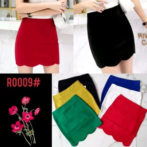 Gs rok mini impor kode R0009 katun impor span mini wanita
