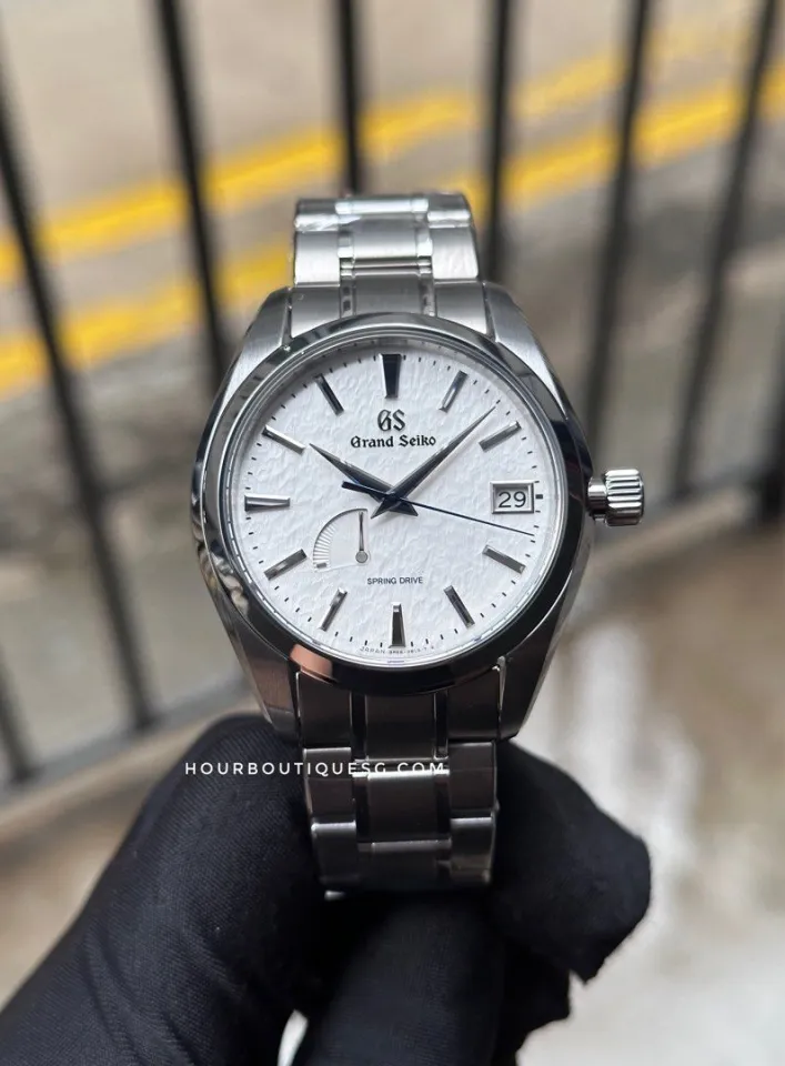 READY STOCK BRAND NEW GRAND SEIKO SBGA211 TITANIUM SNOWFLAKE