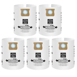 Fine Dust Collection Vacuum Bags Replacement 10-14 Gallon Paper Dust Bags For Various Dry Vacuum Systems