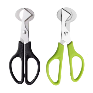 Premium Quail Eggs Shears Durable Nonrust Steel Design Rusts Resistant Eggs Scissors for Effortlessly Eggs Separation