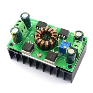 โมดูลพลังงานแปลงเพิ่มพลังให้5V-30V ถึง1.25-30V 10A การแก้ไขแบบซิงโครนัส