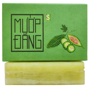 Xà Bông Sinh Dược Xà Phòng Handmade Thảo Dược  Soap 100% Tự Nhiên Natural Mướp Đắng Mật Ong Than Tre Bạc Hà Làm Sạch Da Và Dưỡng Da 100g