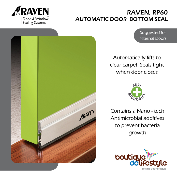 Raven, Automatic Door Bottom Seal, RP60 Lazada Singapore