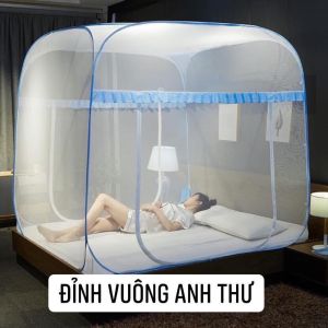 A24 Màn xếp thông minh khung inox chân viền cao cấp  Có Cửa từ 1m4- Hàng Chính hãng Anh Thư