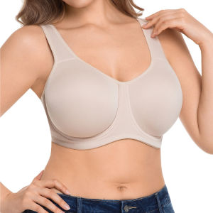 80EF-100CDEF Traceless Bras Underwire Full Cup Size Wide Strap Side Smoothing Lightly Padded Comfortable Minimalist Womens Bra2026