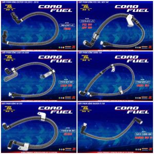 ỐNG DẪN XĂNG FI TA- dây phun xăng fi dây dẫn nhiên liệu chất liệu bềnbỉ ( có thể dùng bomxăng độ KPA lớn)tproracing