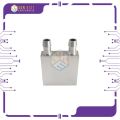 Aluminum Water Cooling Block Heatsink 40x40x12mm. 