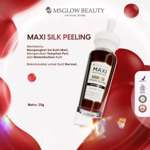 MS GLOW Serum Maxi Silk Peeling - 35 ml | Serum Kulit Berjerawat