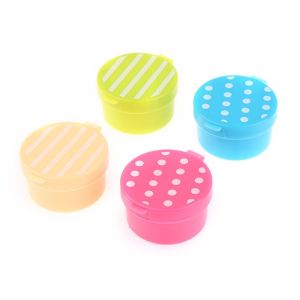 4PCS Mini Sauce Bottles Portable Colored Sauce Containers Storage Bottles Home Kitchen Accessories
