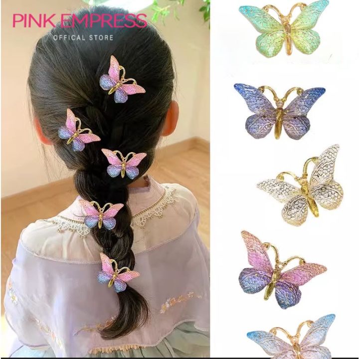 Pcs Korean Moving Butterfly Hair Accessories Clip for Kids
