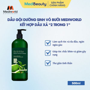 Dầu gội dưỡng sinh vỏ bưởi Mediworld kết hợp dầu xả 2 trong 1