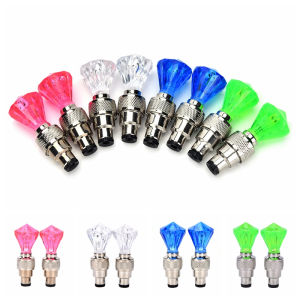 🔥🔥🔥fenglin LOKIYA 2x LED Motorcycle Cycling Bike Bicycle Wheel Tire Valve Flashing Light Car Lamp