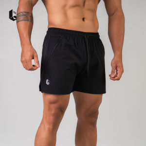 Lockerwear Celana Pendek Running Lari Olahraga Pria Polos Sport Pants Quick Dry Elastis Jogging Gym Fitness