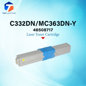หมึกเทียบเท่า 46508720 46508719 46508718 46508717 C332dn C332/332BK/C/M/Y C332 MC363 For OKI C332dn/MC363dn